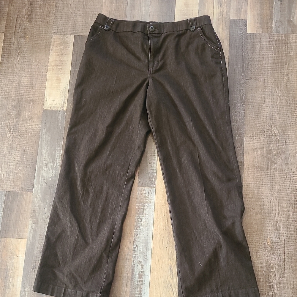 Cato Chocolate Brown Trousers